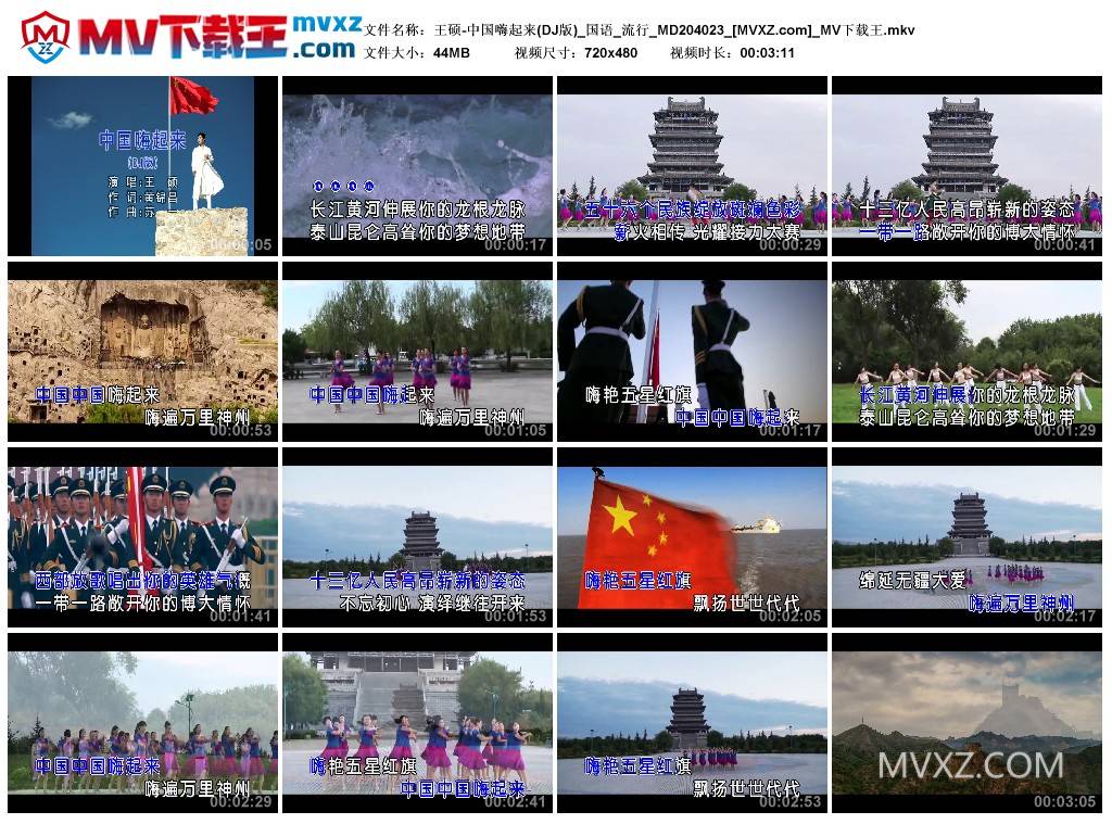 王硕-中国嗨起来(DJ版)_国语_流行_MD204023